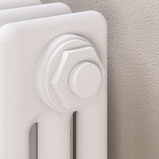 Eastbrook Round Vent Cap Pair White | 101.0001