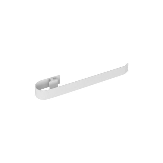 Eastbrook Tunstall V 420mm Towel Hanger Matt White | 101.0032