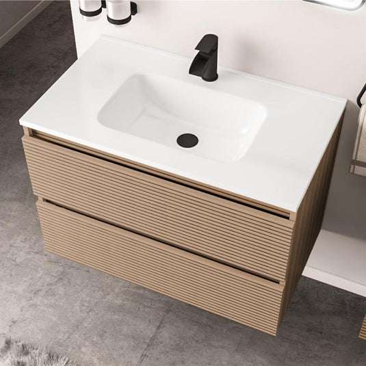 Eastbrook Universal 600mm Round Ceramic 1TH Basin White | 103.011