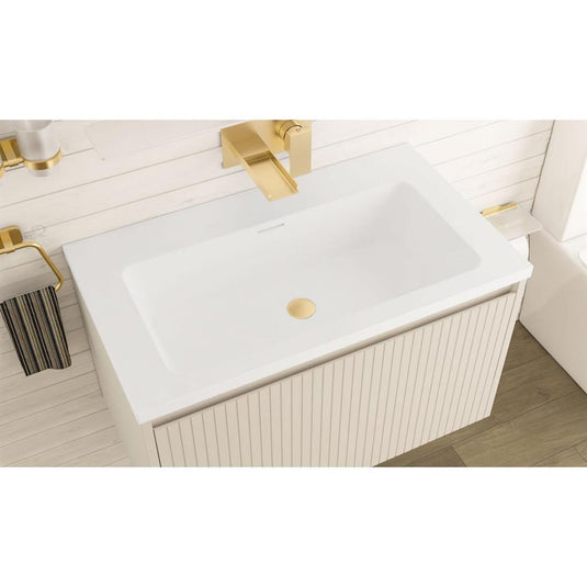 Eastbrook Universal 800mm Round Ceramic Basin 0TH White | 103.024