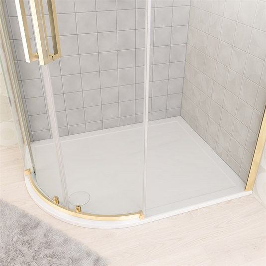 Eastbrook Corsair 1200x900mm Offset Quadrant Shower Tray LH White | 159.1305