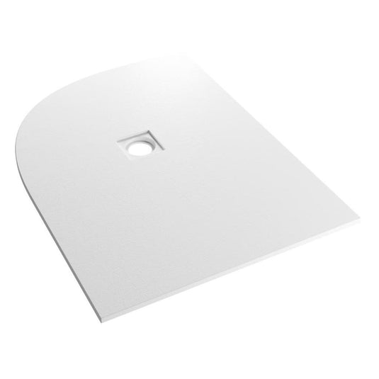 Eastbrook Crossland 1200x900mm Offset Quadrant Slate Shower Tray LH White | 159.3066