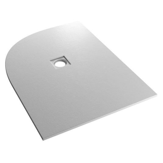 Eastbrook Crossland 1200x900mm Quadrant Slate Shower Tray LH Light Grey | 159.3226