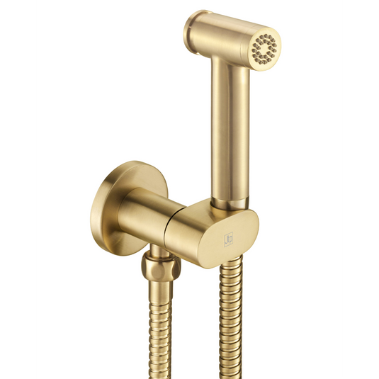 JTP Vos Douche Set With Safety Stop Brushed Brass | 23552BBR