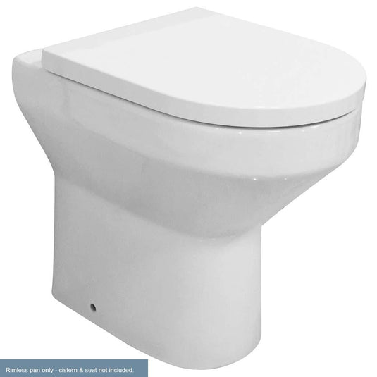 Eastbrook Kenley Comfort Height Rimless Back To Wall Pan White | 26.0176