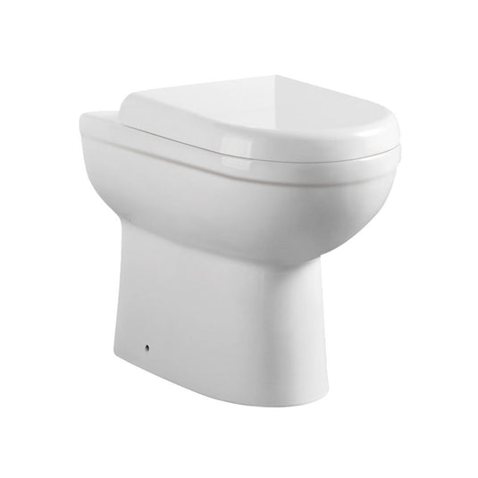 Eastbrook Dura Comfort Height Back To Wall Eco Vortex Pan White | 26.0199