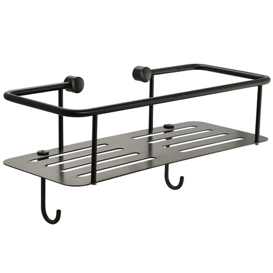 JTP Hix Single Square Basket Brushed Black | 372016BBL