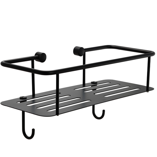 JTP Hix Single Square Basket Matt Black | 382016MB