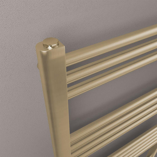 Eastbrook Wendover 1000 x 500mm Straight Multirail Brushed Brass | 41.0703