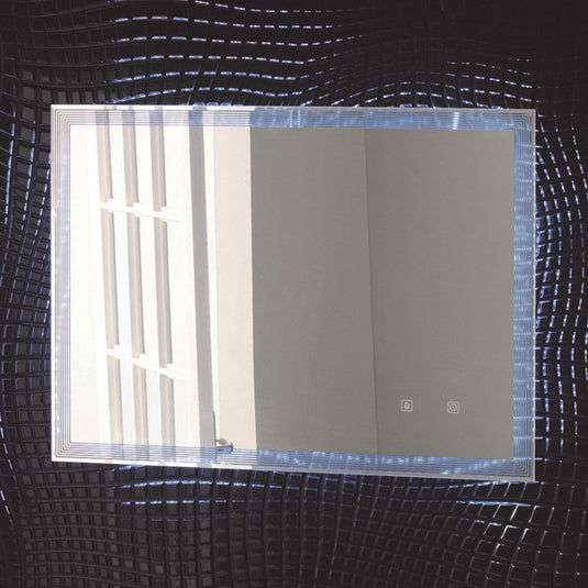 Eastbrook Leven 600 x 600 Bluetooth Mirror White | 56.1081