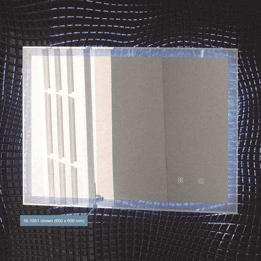 Eastbrook Leven 800 x 600 Bluetooth Mirror White | 56.1083