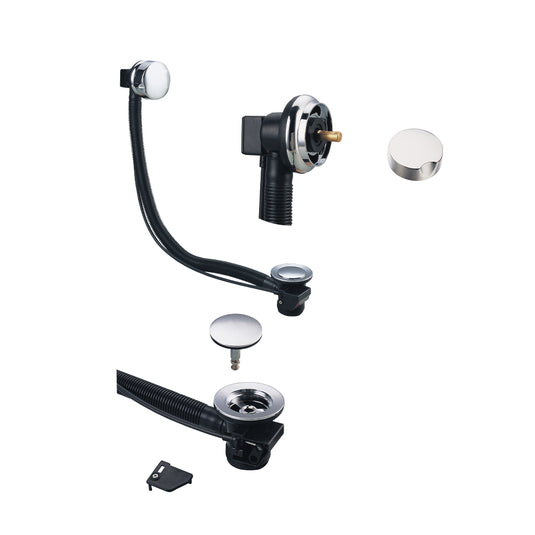 Eastbrook Bath Pop Up Waste & Overflow Chrome | 56.2071