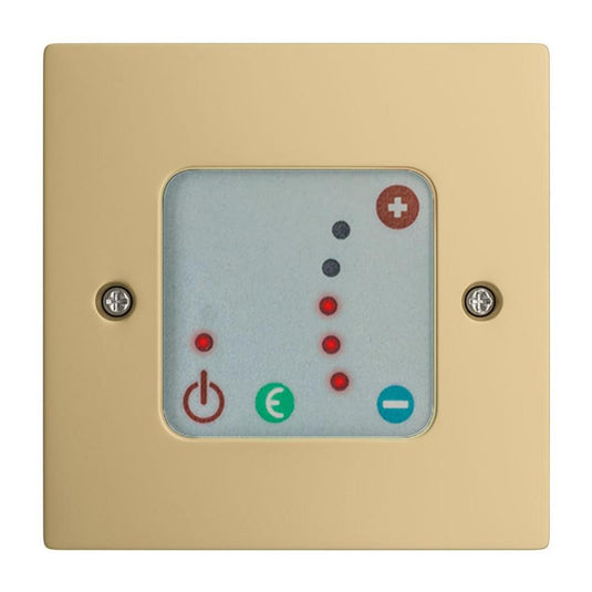 Eastbrook Crafton II Temperature Control Panel Brass Effect | 67.0014