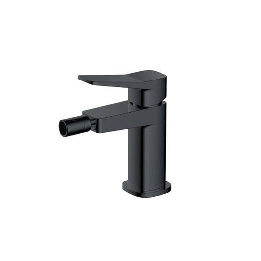 RAK Ceramics Petit Square Bidet Mixer Tap - Matt Black - RAKPES3006B