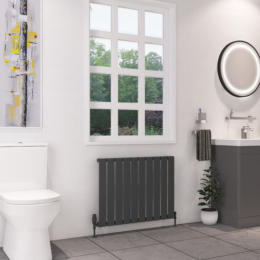 Eastbrook Deddington 600 x 790mm Radiator Matt Anthracite | 89.0867