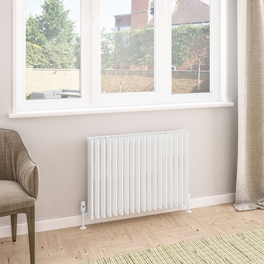 Eastbrook Witney 600 x 850mm Aluminium Radiator Matt White | 89.0943