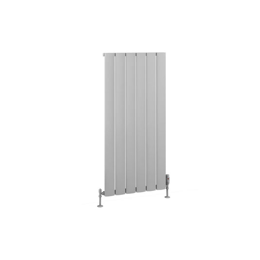 Eastbrook Malmesbury 1200 x 565mm Aluminium Radiator Matt Grey | 89.0950