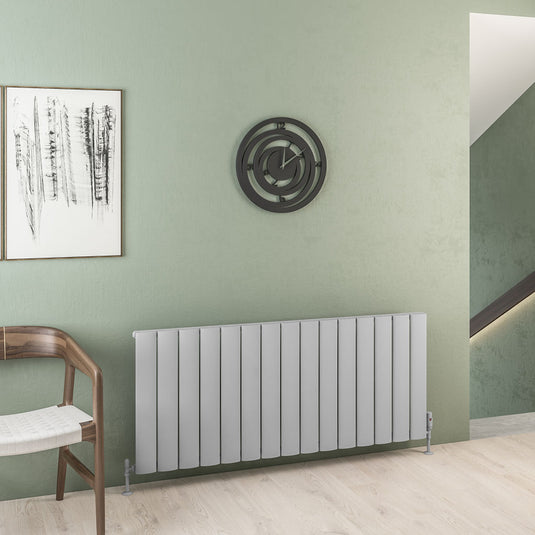 Eastbrook Malmesbury 600 x 1420mm Aluminium Radiator Matt Grey | 89.0951