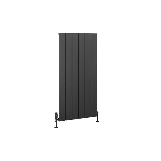 Eastbrook Charlton 1200 x 565mm Aluminium Radiator Matt Anthracite | 89.0961