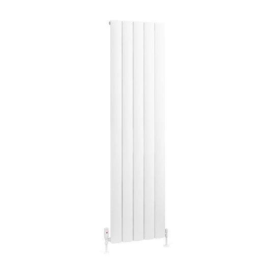 Eastbrook Tordino 1800 x 470mm Aluminium Radiator Matt White | 89.1207