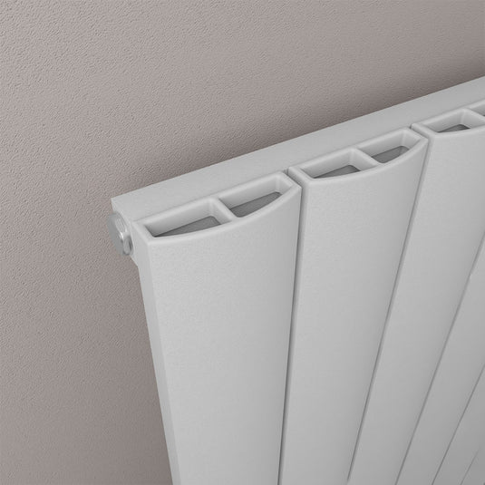 Eastbrook Tordino 600 x 1040mm Aluminium Radiator Matt Grey | 89.1212