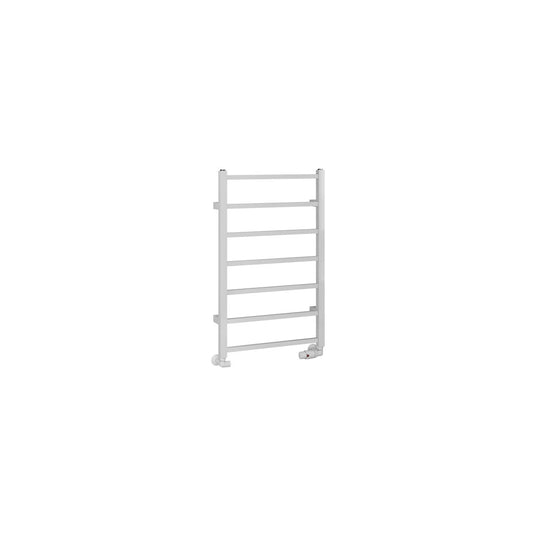 Eastbrook Tuscan 800 x 500mm Square Towel Rail Gloss White | 89.1244