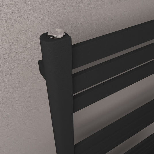 Eastbrook Defford 1800 x 500mm Towel Rail Matt Black | 89.1296