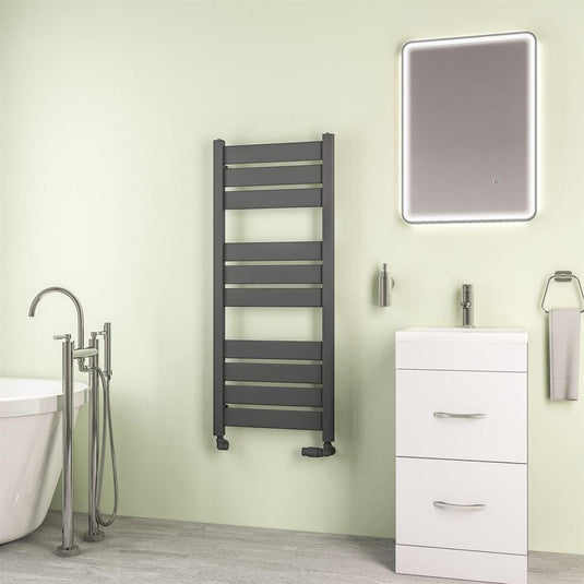 Eastbrook Santero 1200 x 500mm Towel Rail Matt Anthracite | 89.1312