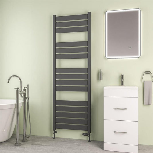 Eastbrook Santero 1800 x 600mm Towel Rail Matt Anthracite | 89.1315