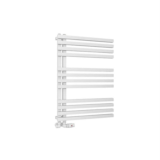 Eastbrook Reinbach 800 x 600mm Towel Rail Matt White | 89.1359