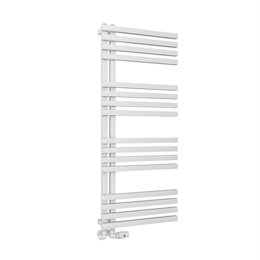 Eastbrook Reinbach 1200 x 500mm Towel Rail Matt White | 89.1360