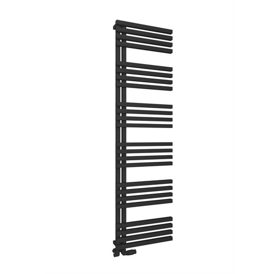 Eastbrook Reinbach 1800 x 500mm Towel Rail Matt Black | 89.1386