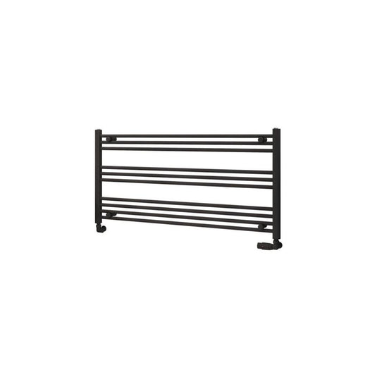 Eastbrook Wingrave 600 x 1200mm Straight Towel Multirail Matt Anthracite | 89.1446