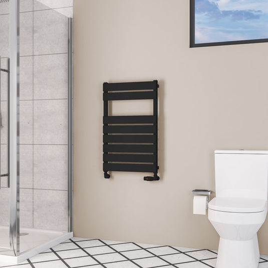 Eastbrook Deddington Towel Rail 800x500mm Matt Black | 89.1525