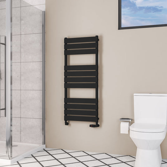 Eastbrook Deddington Towel Rail 1200x500mm Matt Black | 89.1526