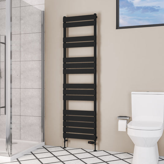 Eastbrook Deddington Towel Rail 1800x500mm Matt Black | 89.1527
