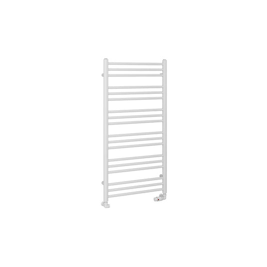 Eastbrook Corinium Round Towel Rail 1200x600mm Gloss White | 89.1545