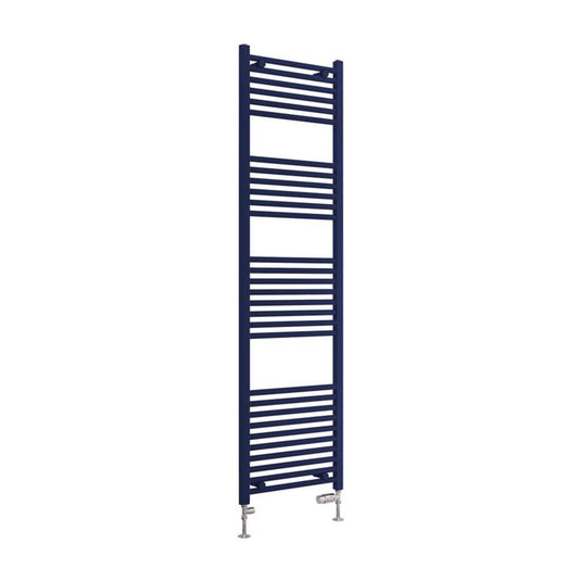 Eastbrook Wingrave Straight Towel Multirail 1800x500mm Matt Cobalt Blue | 89.1606