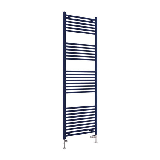 Eastbrook Wingrave Straight Towel Multirail 1800x600mm Matt Cobalt Blue | 89.1607