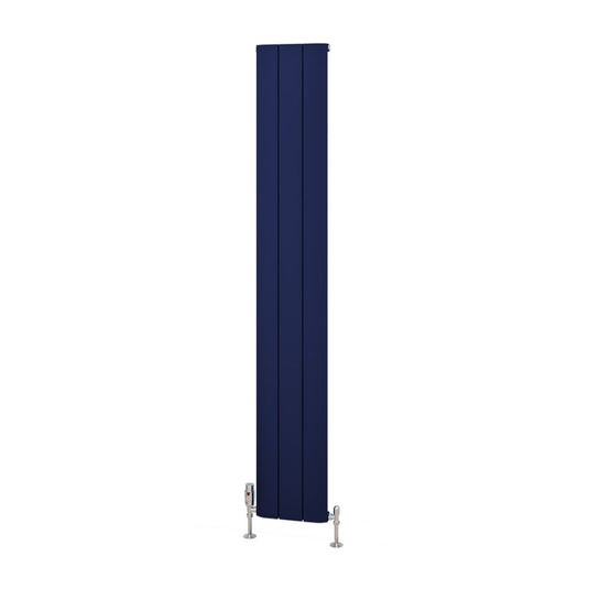 Eastbrook Withington Aluminium Radiator 1800x280mm Matt Cobalt Blue | 89.1608