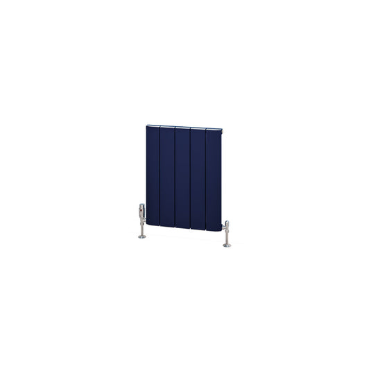 Eastbrook Withington Aluminium Radiator 600x470mm Matt Cobalt Blue | 89.1611