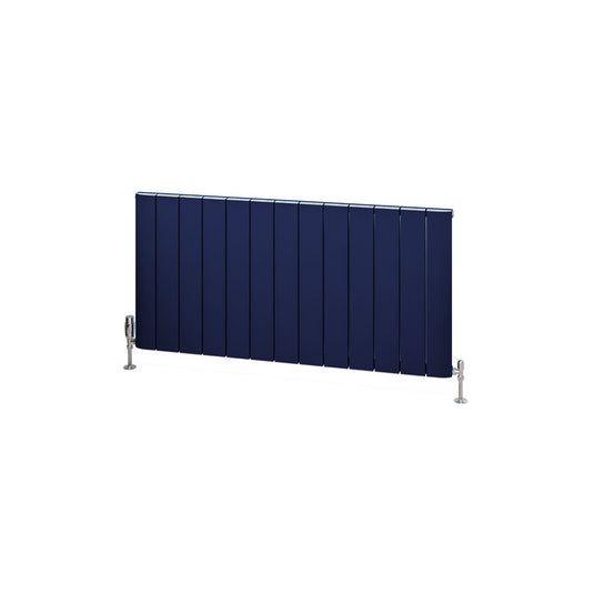 Eastbrook Withington Aluminium Radiator 600x1230mm Matt Cobalt Blue | 89.1615