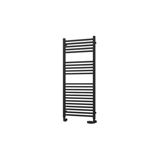 Eastbrook Tuscan Square Towel Multirail 1200x500mm Matt Black | 89.1661