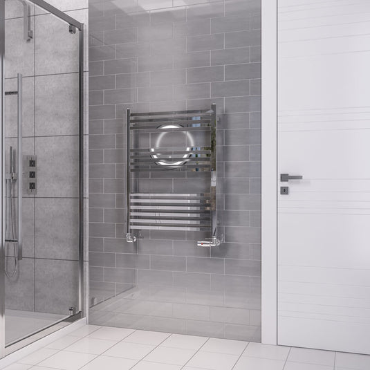 Eastbrook Tuscan Square Towel Multirail 800x600mm Chrome | 89.1666