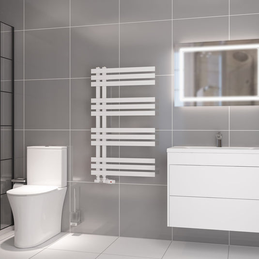 Eastbrook Hurley Towel Rail 1000x600mm Matt White | 89.1718