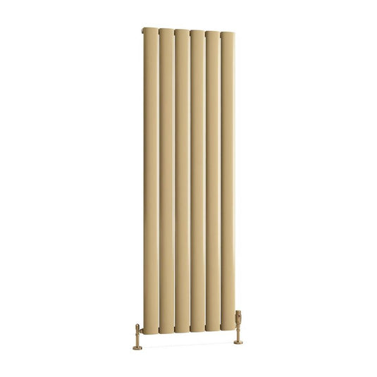 Eastbrook Malmesbury Aluminium Radiator 1800x565mm Brass Effect | 89.1771