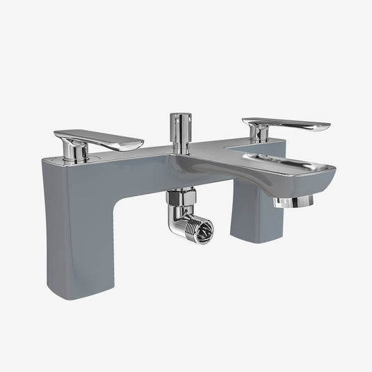 Eastbrook Helston Bath Shower Mixer inc Kit Grey | 93.0110