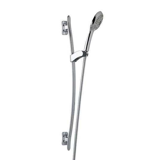 Eastbrook Swivel Sliding Riser Kit 570mm Tall Multiple Function Shower Handset Hose Chrome | 97.0004