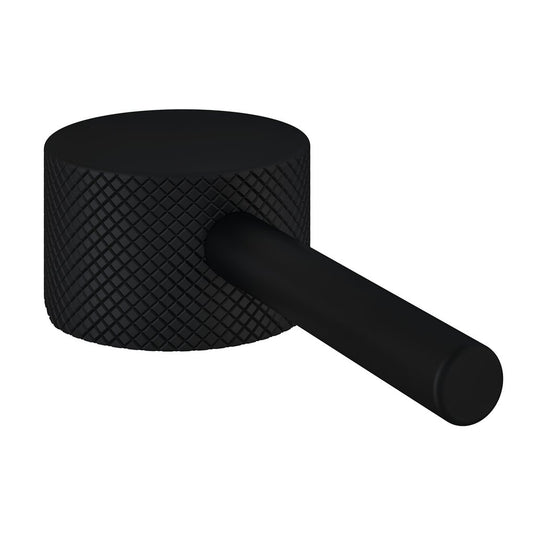 Eastbrook Meriden Full Knurling Tap Handle Basin Mono Mixer Single Matt Black | 98.2015