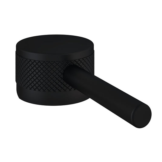 Eastbrook Meriden Half Knurling Tap Handle Basin Mono Mixer Single Matt Black | 98.2018